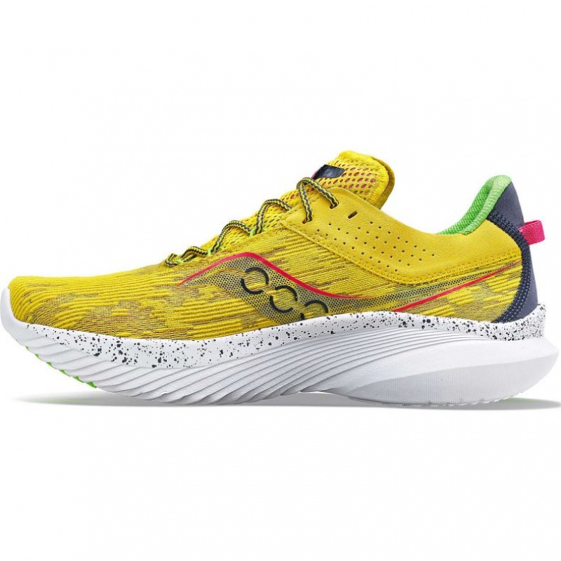 Yellow Men's Saucony Kinvara 14 Running Shoes | SG-GSCOE