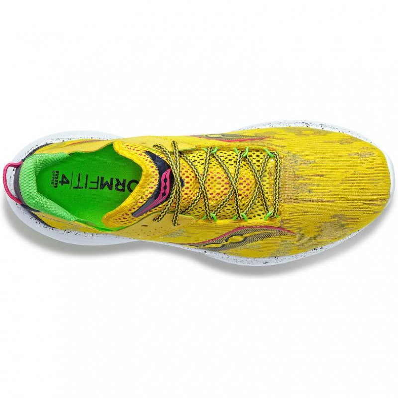 Yellow Men's Saucony Kinvara 14 Running Shoes | SG-GSCOE