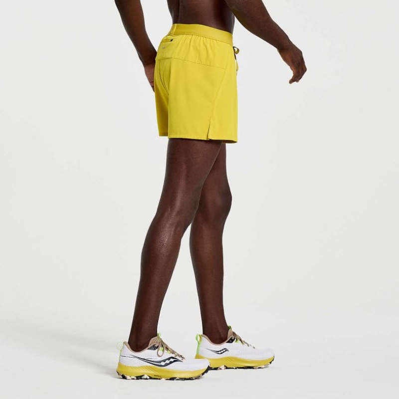 Yellow Men's Saucony Outpace 3