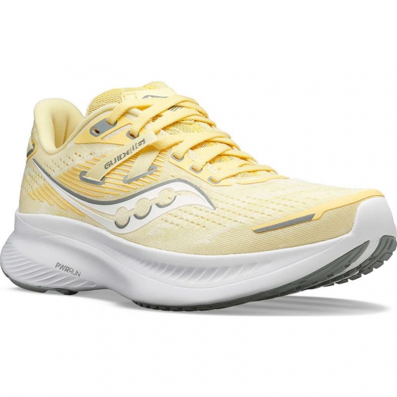 Yellow Women's Saucony Guide 16 Running Shoes | SINGAPORE-TIOVQ