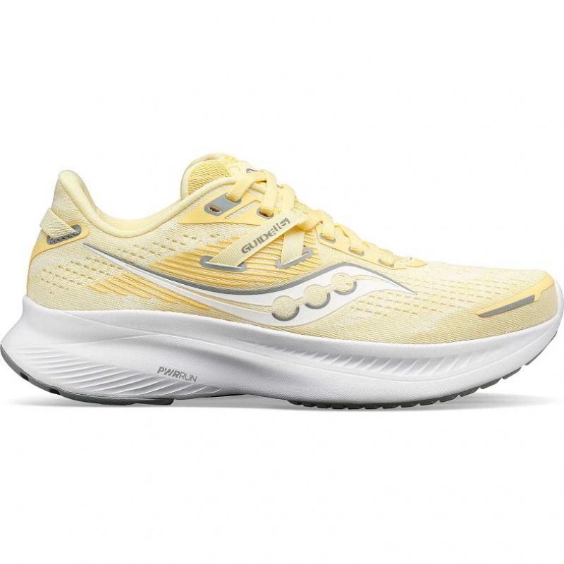 Yellow Women\'s Saucony Guide 16 Running Shoes | SINGAPORE-TIOVQ