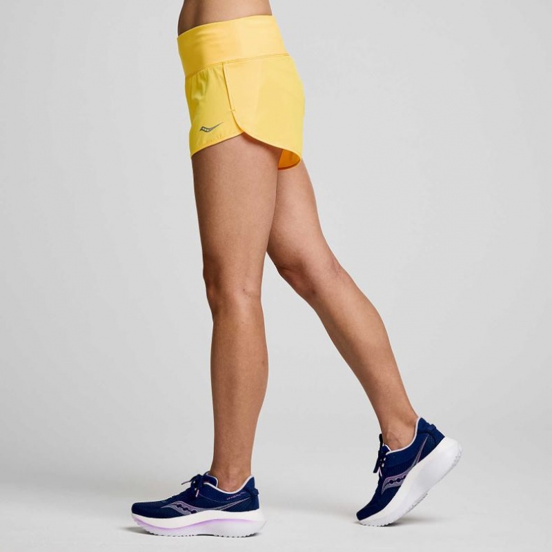 Yellow Women's Saucony Outpace 2.5