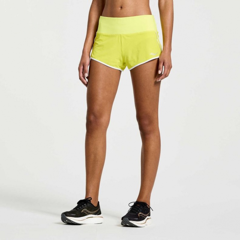 Yellow Women's Saucony Outpace 2.5