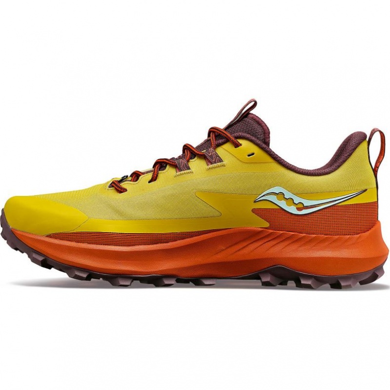 Yellow Women's Saucony Peregrine 13 Trail Running Shoes | SG-UJHWS