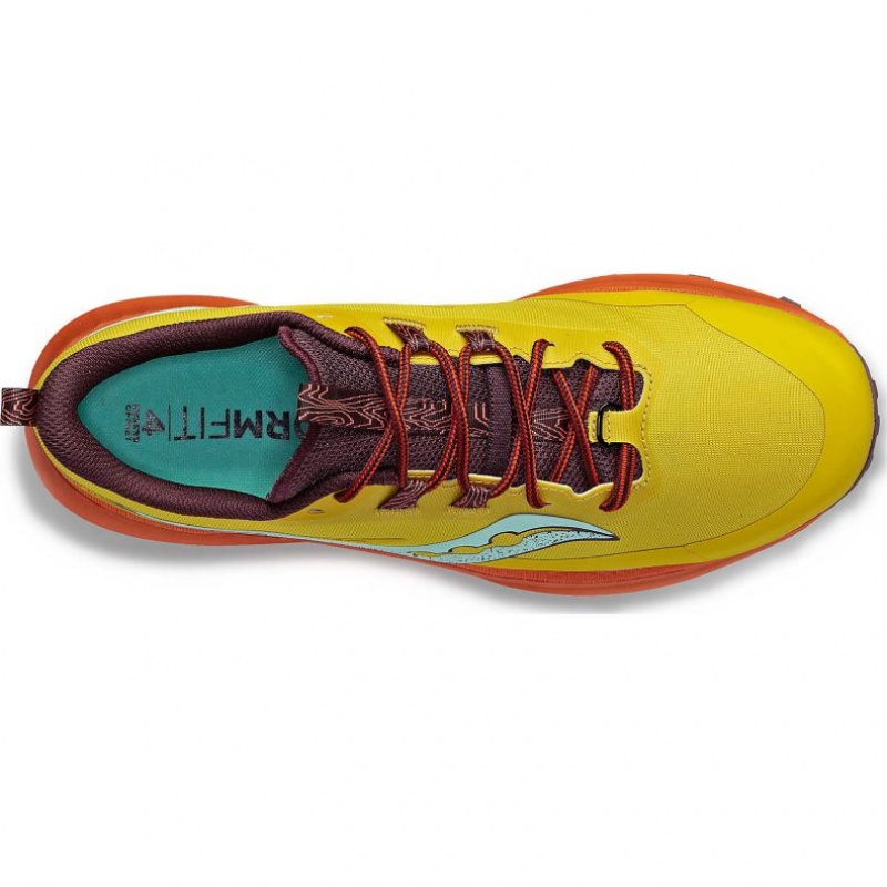 Yellow Women's Saucony Peregrine 13 Trail Running Shoes | SG-UJHWS